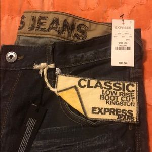 Men’s EXPRESS Kingston Bootcut Jeans 33x30
